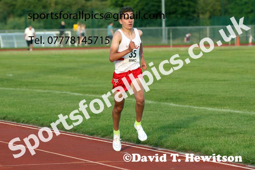 BMC 1500 metres, BMC, Chester le Street, July 19th. Photo: David T. Hewitson/Sports for All Pics